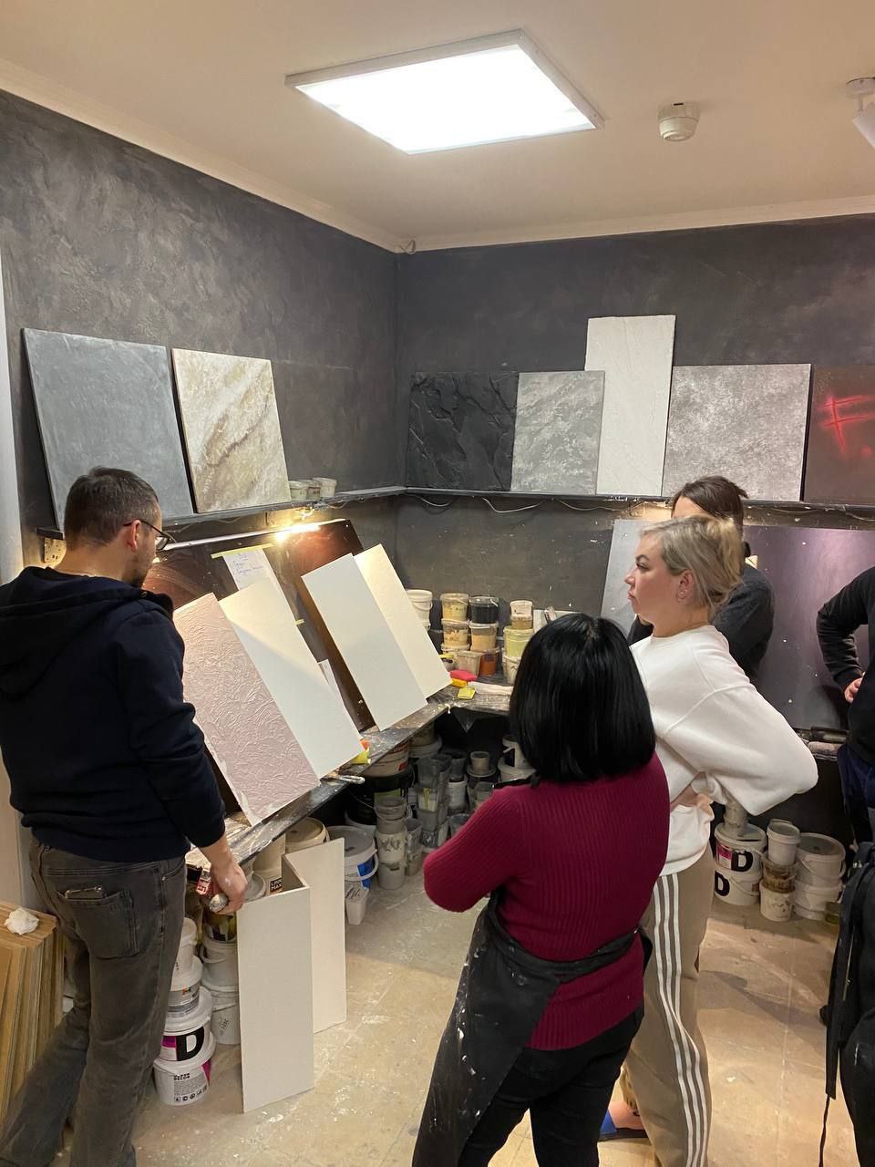 Обучение декоративной штукатурке — курсы и мастер-классы в профессиональной мастерской декора