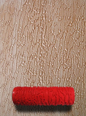 Фактурный валик для декоративной штукатурки с эффектом 