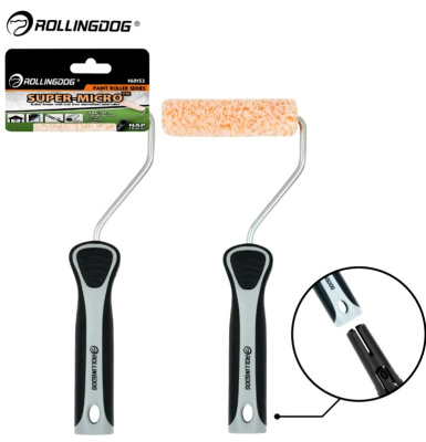 Малярный мини-ролик Rollingdog Super-Micro 60153 для гладких поверхностей