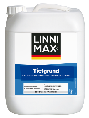 Linnimax Tiefgrund — грунтовка глубокого проникновения