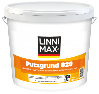 Linnimax Putzgrund 620 — кварцевая грунтовка 25 кг