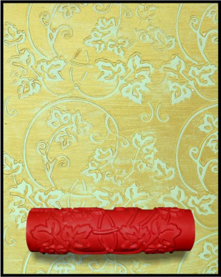 Фактурный валик для декоративной штукатурки с эффектом 