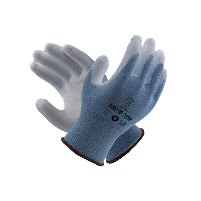 ПЕРЧАТКИ ЗАЩИТНЫЕ  С ПОЛИУРЕТАНОВЫМ ПОКРЫТИЕМ ЛАДОНИ