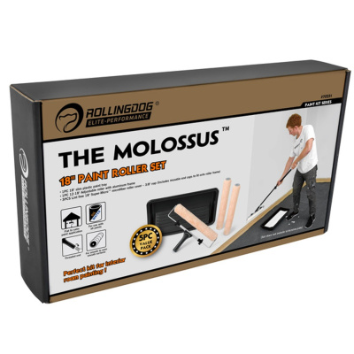 Набор Rollingdog THE MOLOSSUS 70251 — регулируемая рамка 30–45 см и 3 валика Super-Micro 45 см