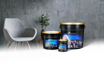 Декоративная штукатурка с эффектом Дамасского шёлка