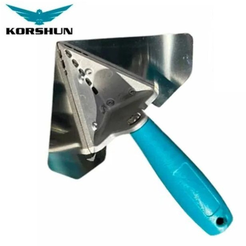 Шпатель для внутренних углов Коршун (KORSHUN) – профессиональный угловой шпатель 0,3 мм