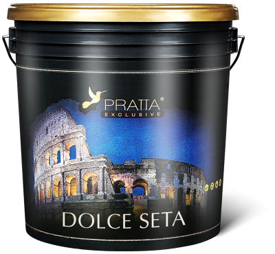 DOLCE SETA — декоративная штукатурка с эффектом классического мокрого шёлка