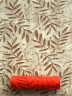 Фактурный валик для декоративной штукатурки с эффектом 