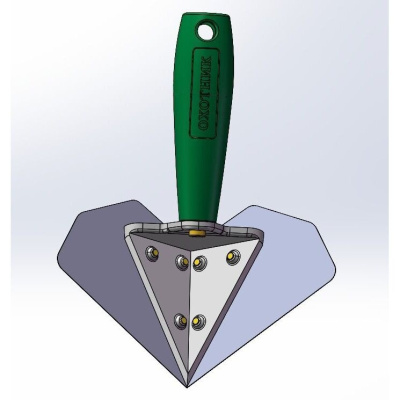 Охотник- угловой шпатель для ровных углов