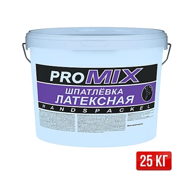 PROMIX Латексная шпаклёвка — универсальная