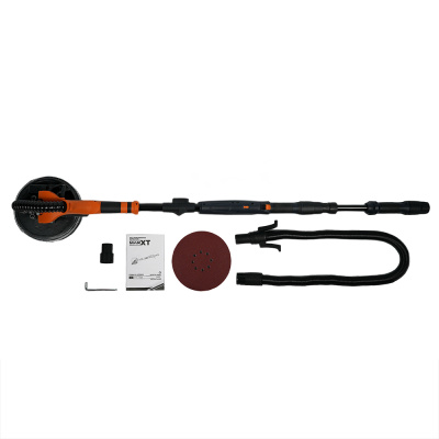 MAXXT R7233B-SG — шлифмашина “жираф” 225 мм для стен и потолков, 710 Вт, LED, складная, в кейсе