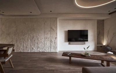 Декоративная штукатурка Pratta Roccia -Мебельные фасады с эффектом скалы