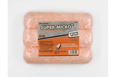 Набор валиков Super-Micro 3 шт, 230 мм, микрофибра, ворс 9,5 мм