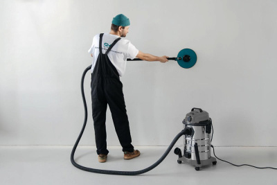 Шлифовальный блок Lossew в работе