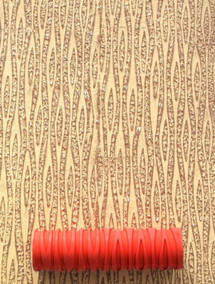 Фактурный валик для декоративной штукатурки с эффектом 