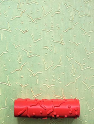 Фактурный валик для декоративной штукатурки с фактурой 