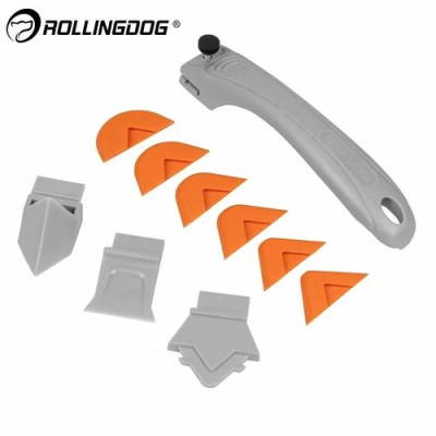 Rollingdog 50459 — формирование силиконового шва насадкой радиуса