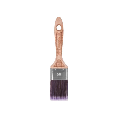Rollingdog Doberman 10655 — плоская профессиональная кисть 2″, SRT-волокно с тонкими кончиками, деревянная рукоятка